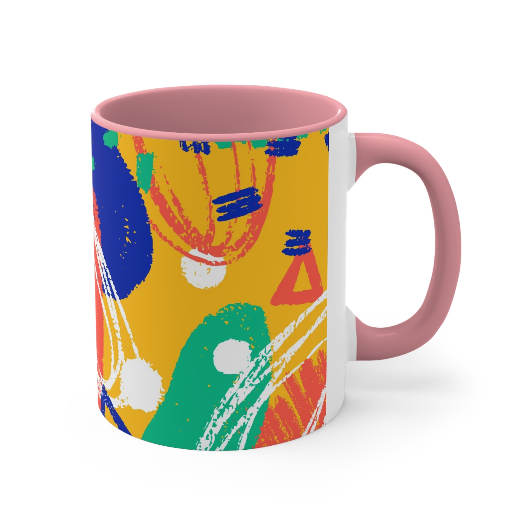 Abstractonism Color Fusion Accent Coffee Mug, 11oz