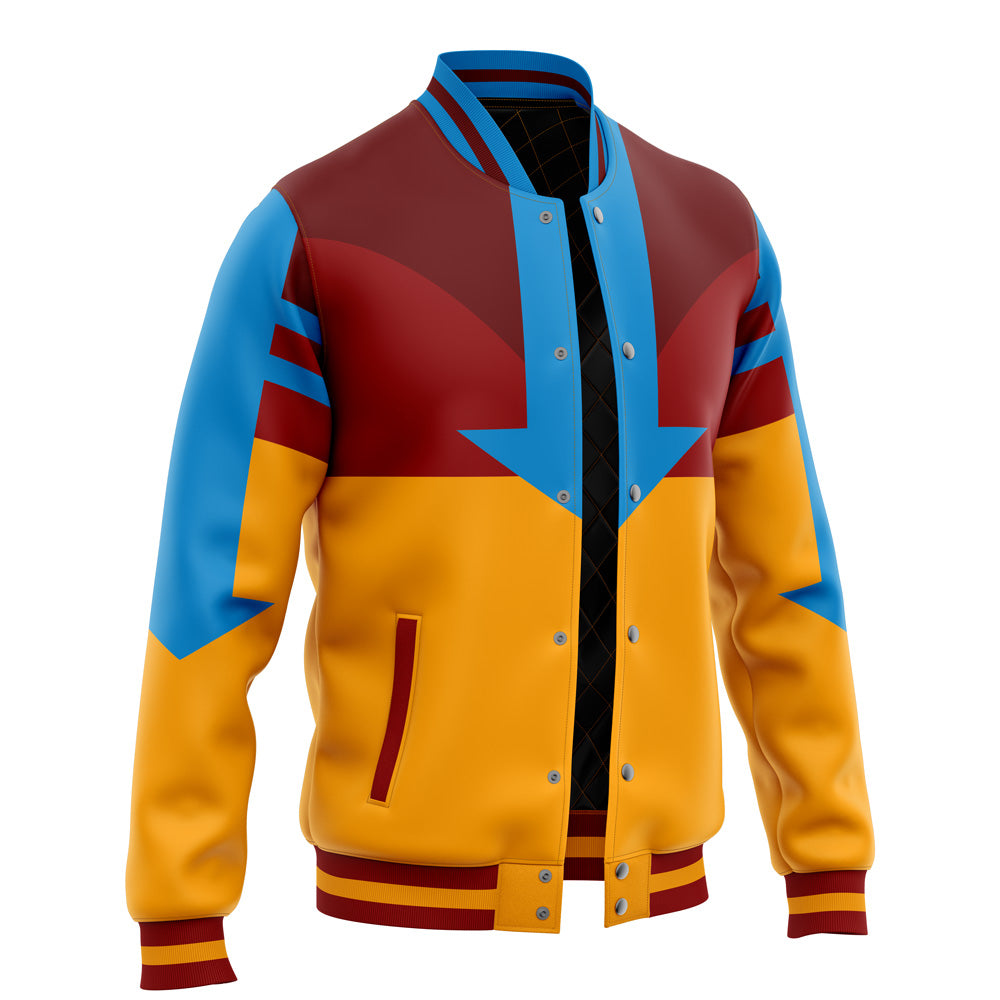 Aang The Last Air Bender Baseball Jacket