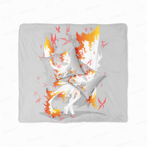 Abstract Art Anime Girl Duvet Cover Bedding