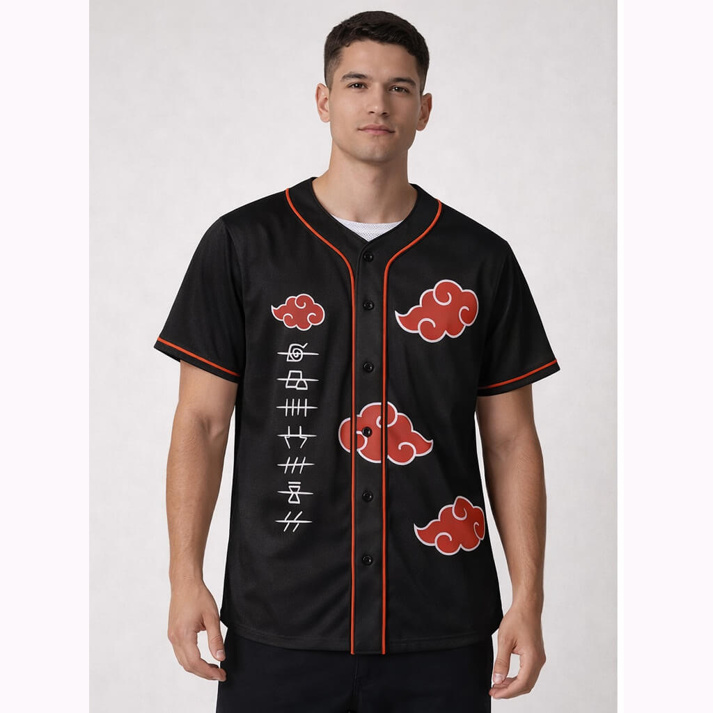 Shinobi Classic Cosplay Inspired Baseball Jersey