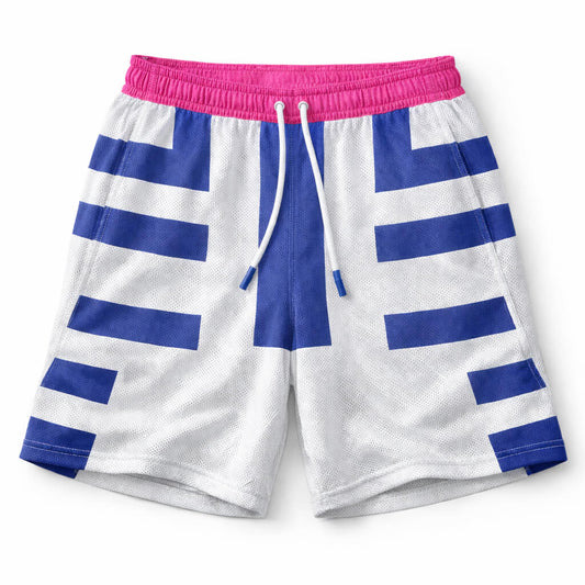 Akaza Demon Slayer Mesh-Shorts