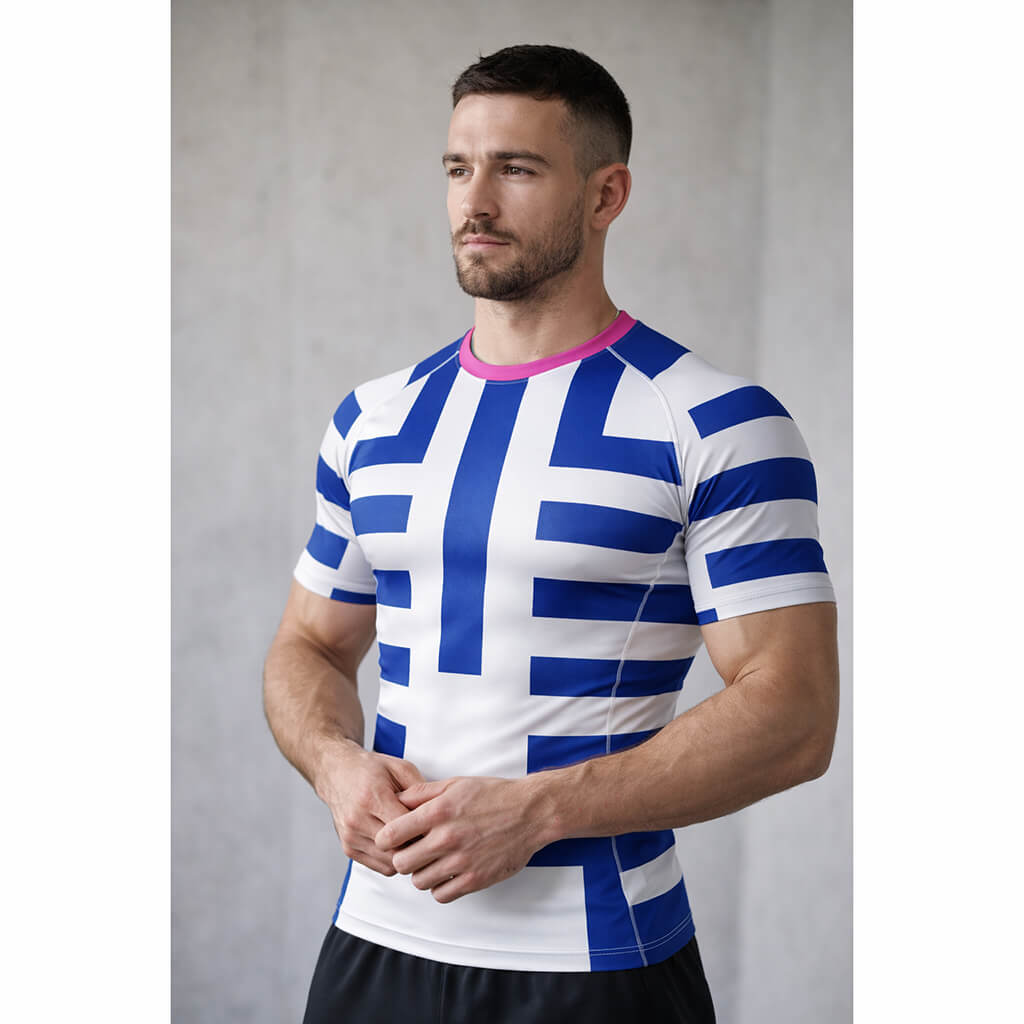 Akaza Demon slayer Rash Guard Compression Shirt