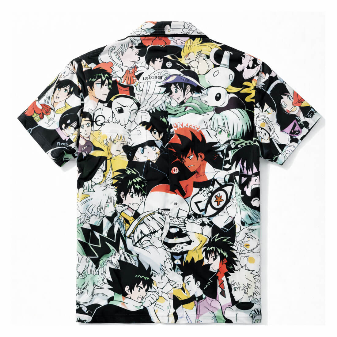All Anime Otaku Button-Up-Hemd