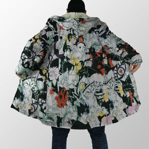 All Anime Legends Fusion Hooded Cloak Coat