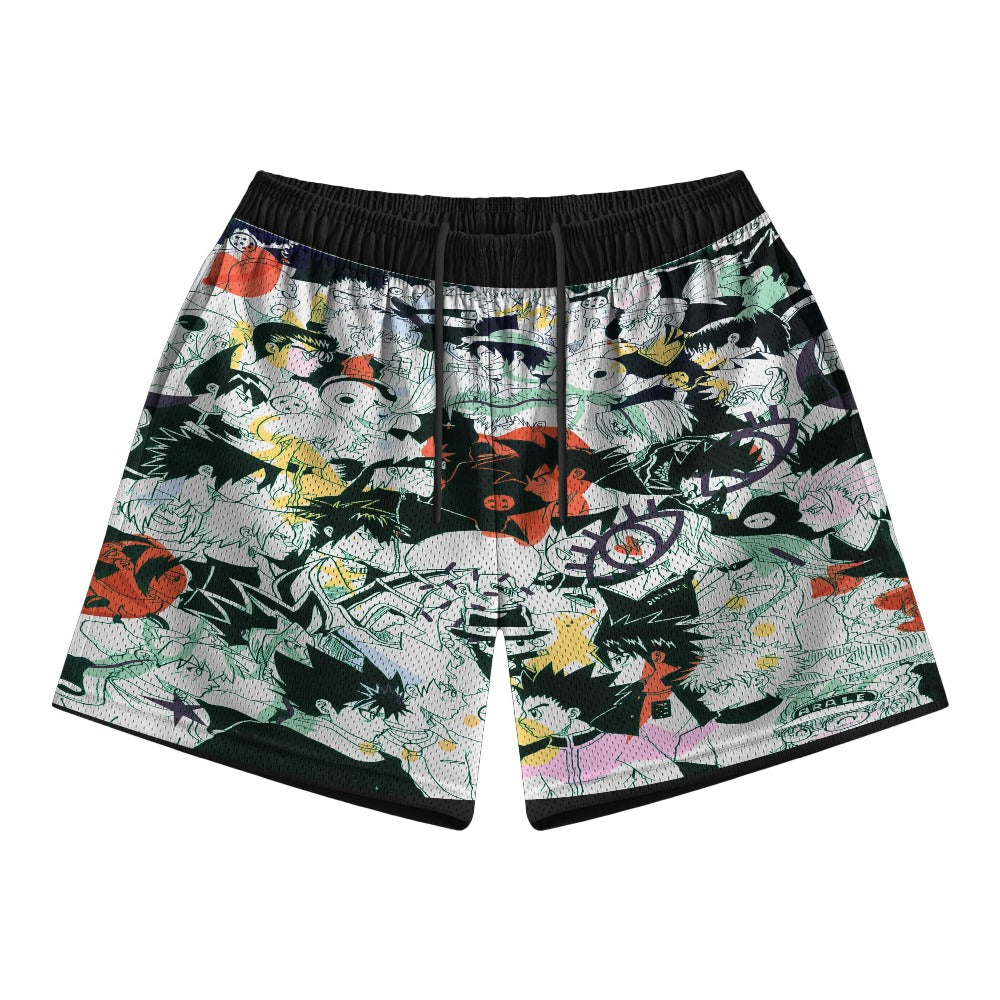 All Anime Legends Mesh Shorts