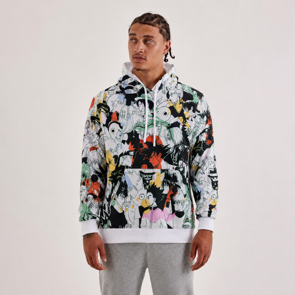 All Anime Legend Sketch Art Pullover Hoodie