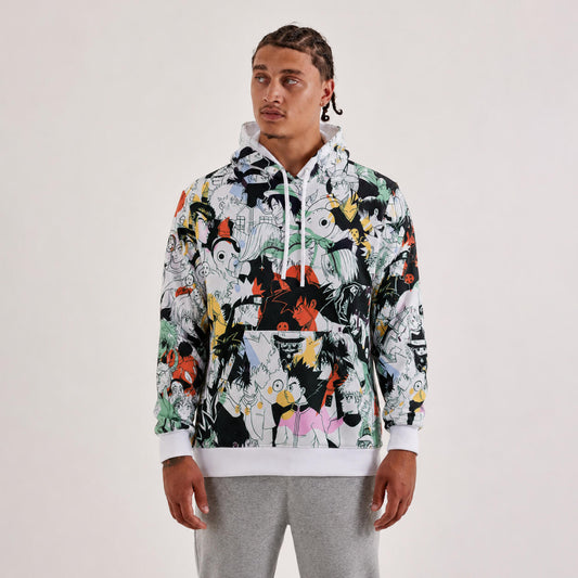 All Anime Legend Sketch Art Pullover Hoodie