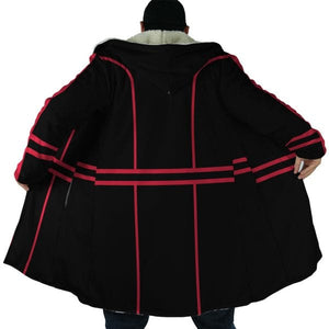 Allen Walker D Gray Man Hooded Cloak Coat