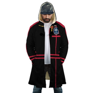 Allen Walker D Gray Man Hooded Cloak Coat