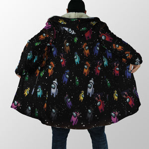 Among Us Gaming Hooded Cloak Coat