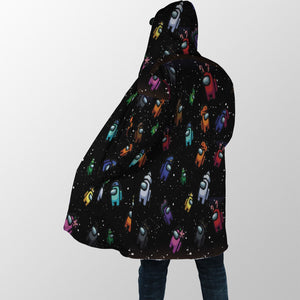 Among Us Gaming Hooded Cloak Coat