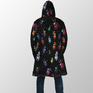 Among Us Gaming Hooded Cloak Coat