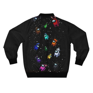 Gaming Spaceship Blend Bomber Jacket