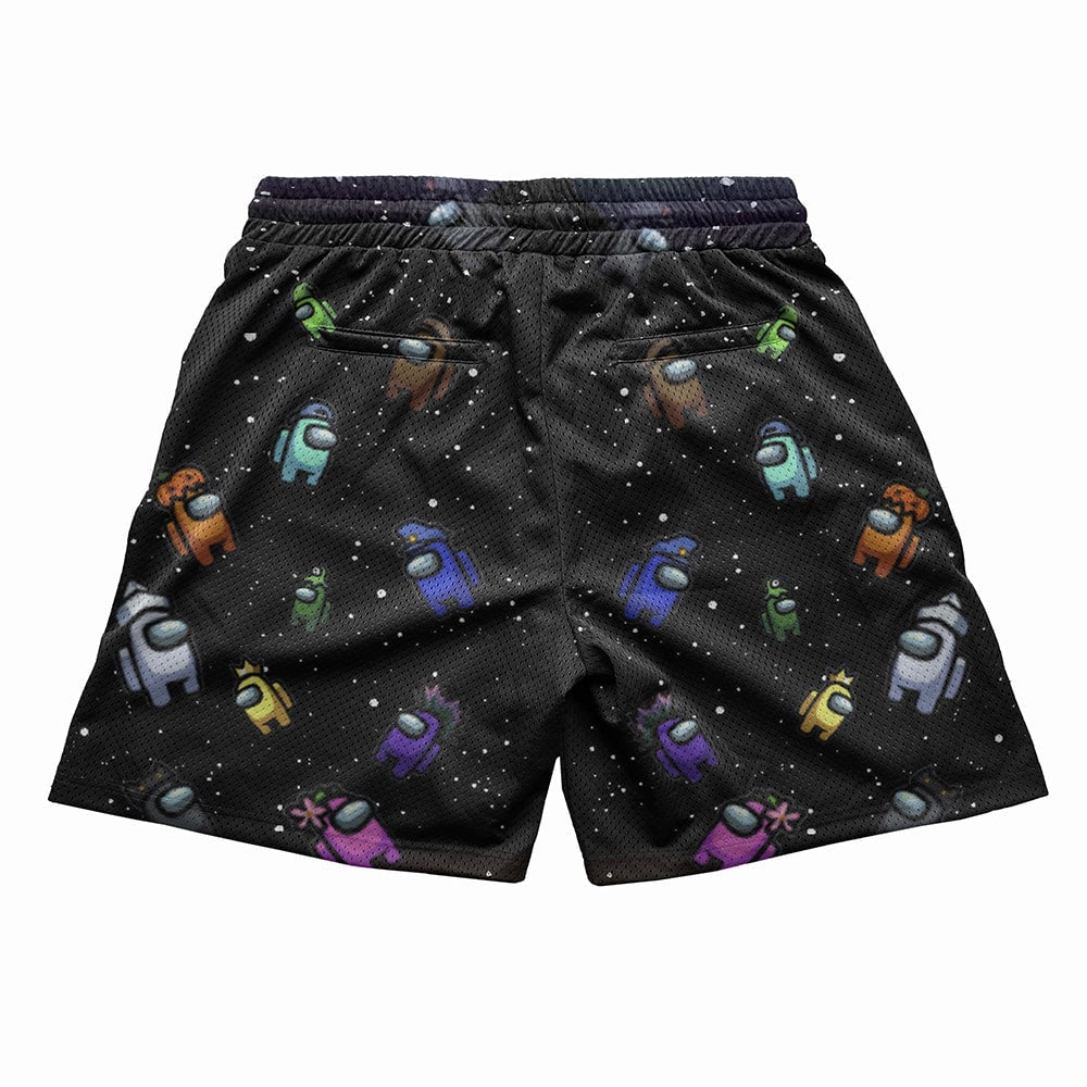 Among Us Universe Blend Mesh shorts