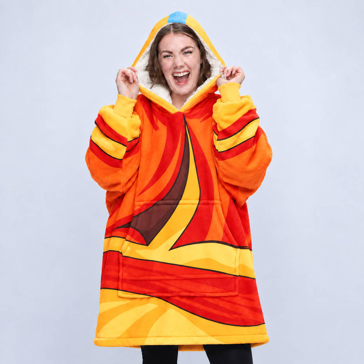 Aang Avatar Airbender Blanket Hoodie