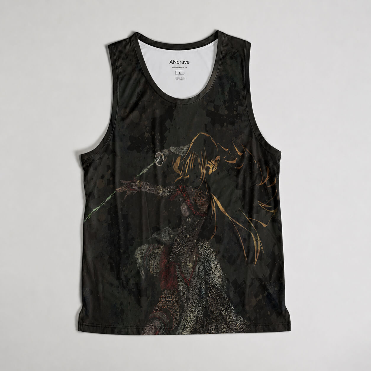 Sword Art Online Asuna Yuuki Camouflaged style Tank Top