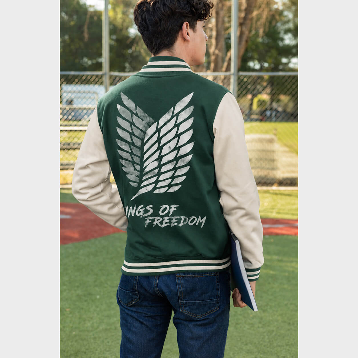AOT Emblem Baseball Collegejacke