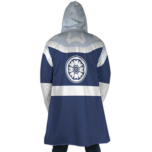 The Last Air Bender Avatar White Lotus Hooded Cloak Coat