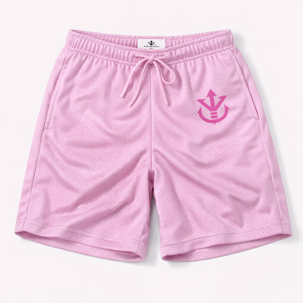 Bad Man Vegeta Dragon Ball Mesh Shorts