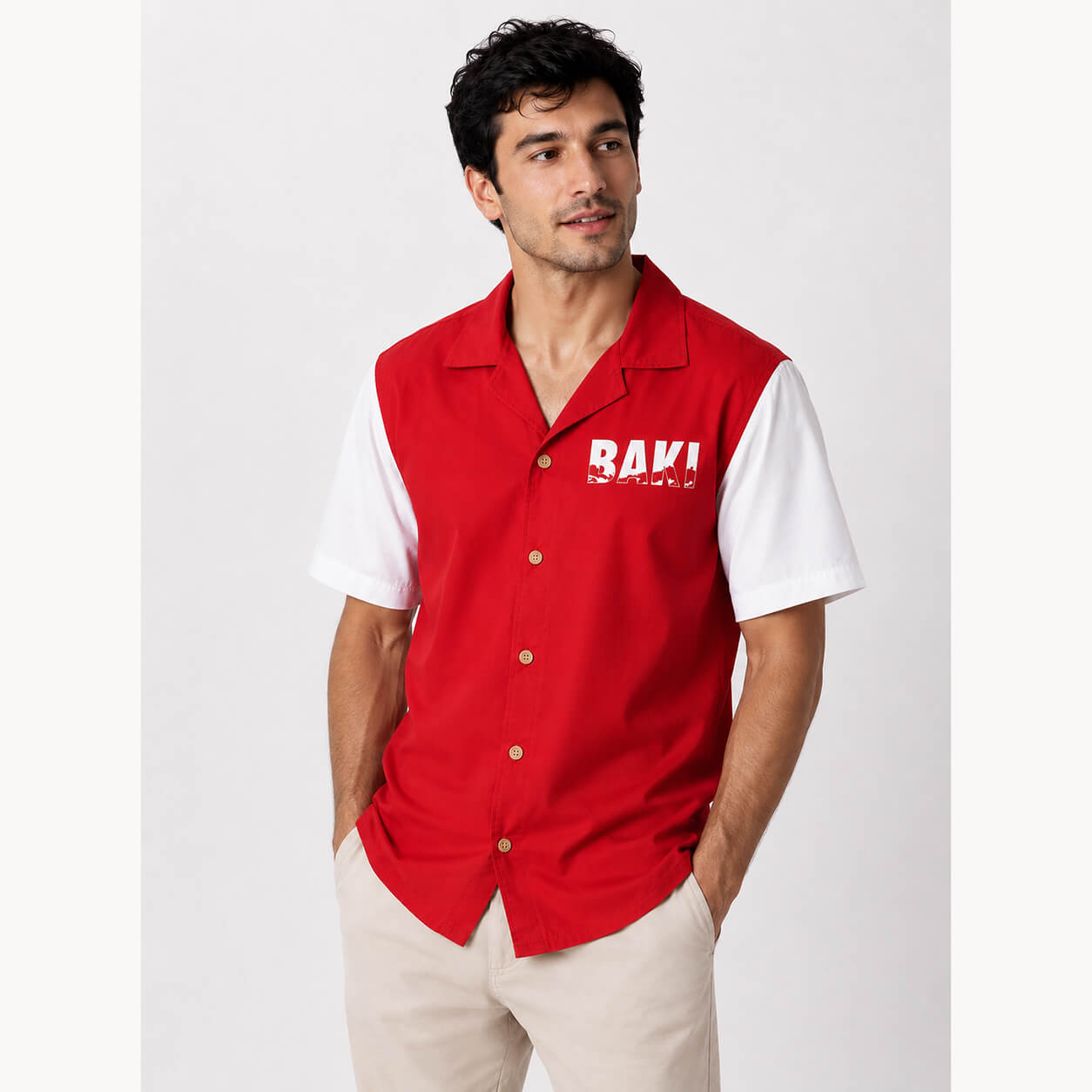 Baki Hanma Button Up Shirt