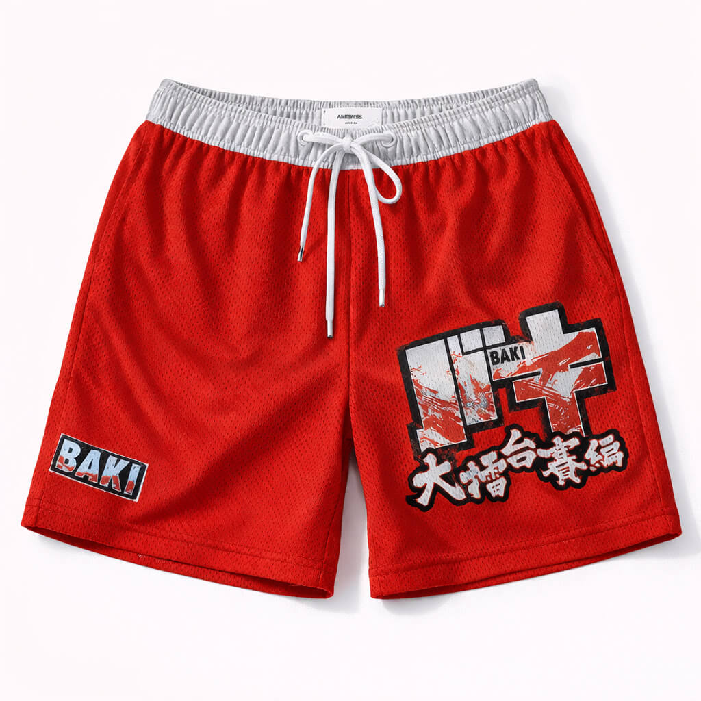Baki Hanma Classic Mesh shorts