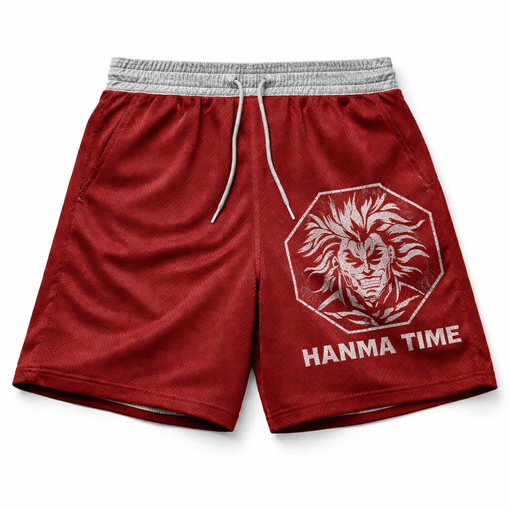 Baki Hanma Time Baki Mesh-Shorts