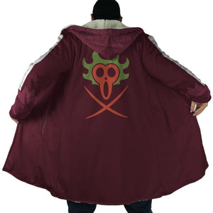 Bartolomeo One Piece Hooded Cloak Coat