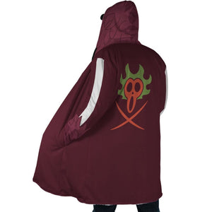 Bartolomeo One Piece Hooded Cloak Coat