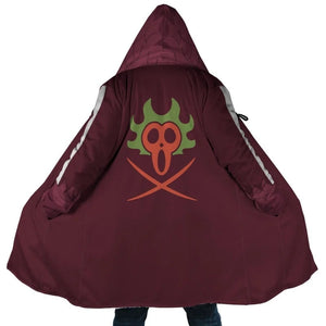 Bartolomeo One Piece Hooded Cloak Coat