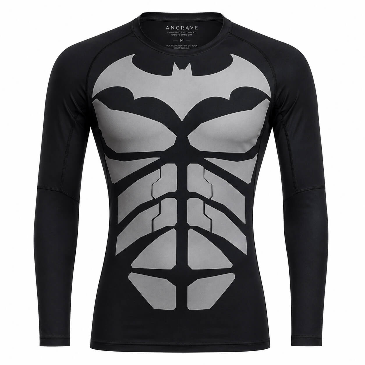 Batman Body Armour 3D Printed Batman Long Sleeve Shirt