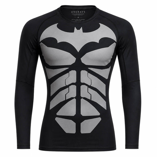 Batman Body Armour 3D Printed Batman Long Sleeve Shirt