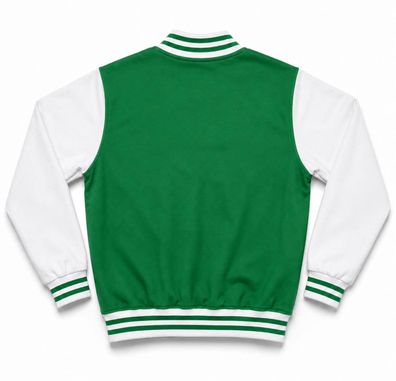 Ben Classic Green Varsity Baseball Jacket