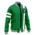 Ben Classic Green Varsity Baseball Jacket