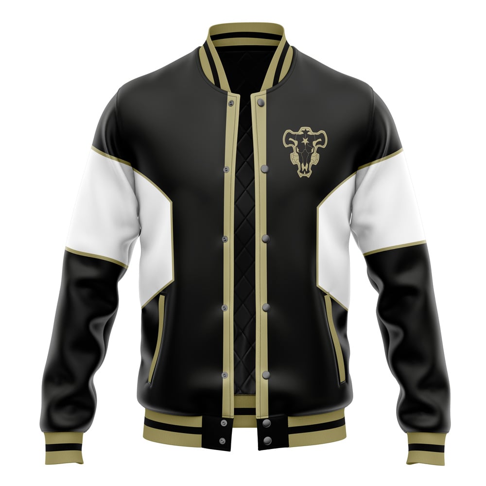 Black Bull Baseball Jacket