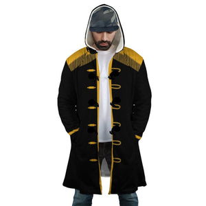 Marshall D. Teach Blackbeard Pirates One Piece Hooded Cloak Coat