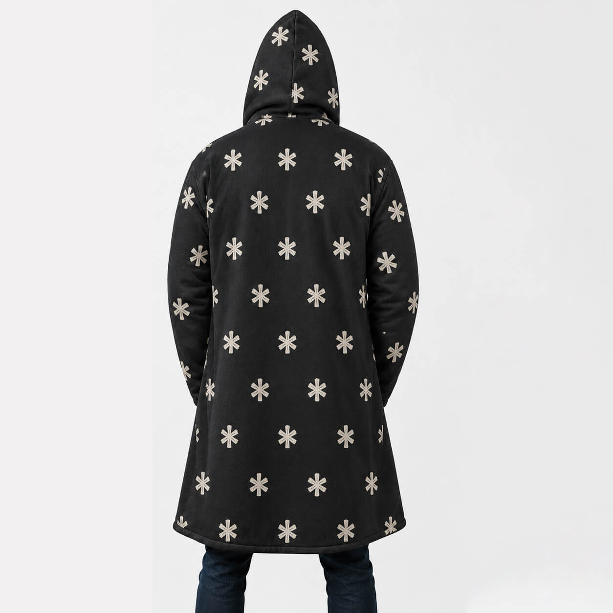 Blackbeared One Piece Hooded Dream Cloak Coat