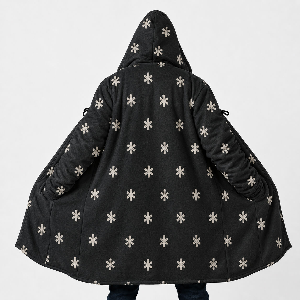Blackbeared One Piece Hooded Dream Cloak Coat