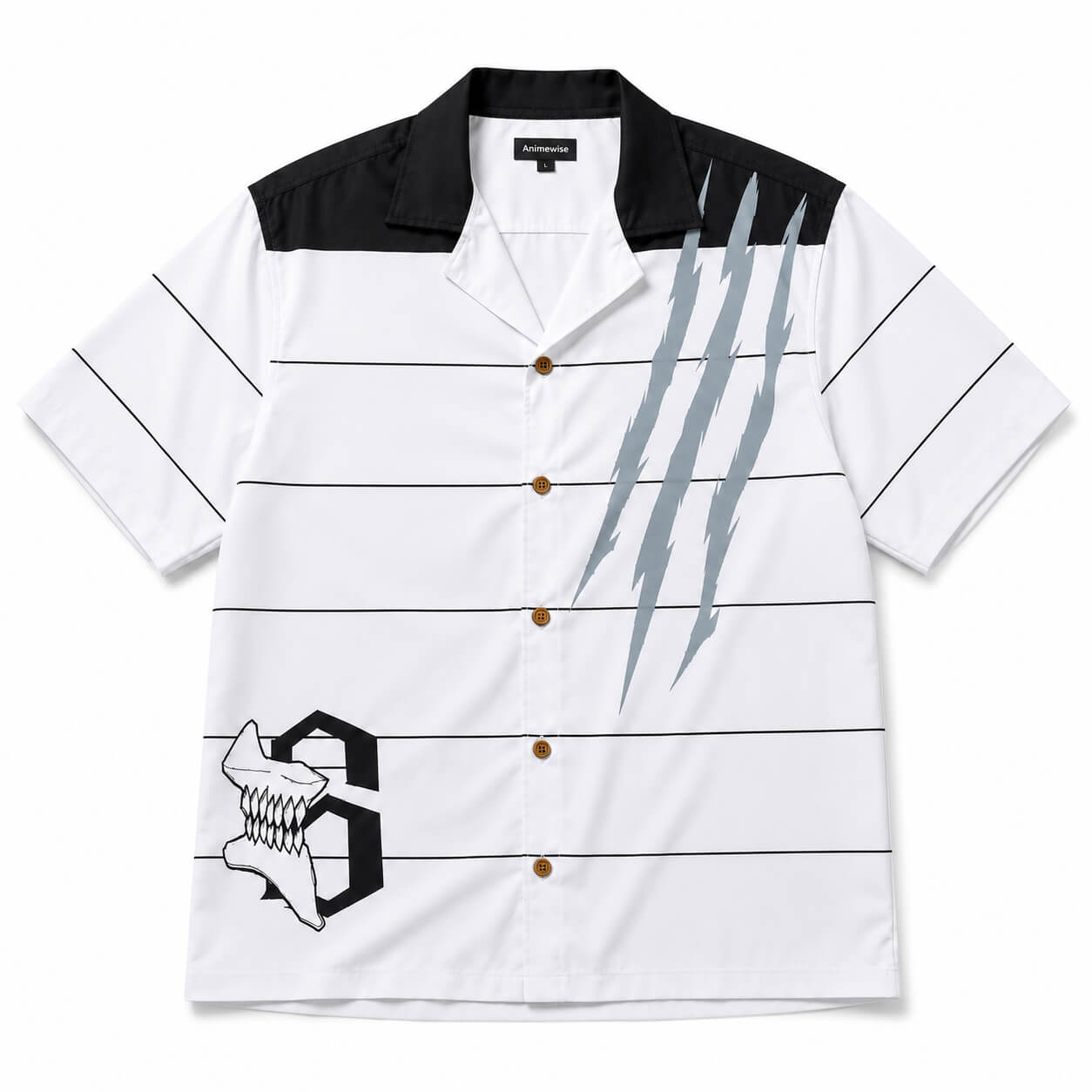 Bleach Espada Button-Up-Hemd