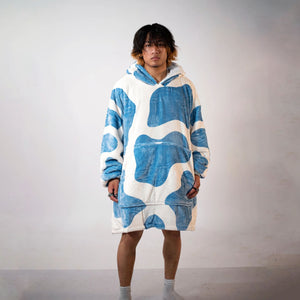 Kawaii Spots Oversized Blanket Hoodie