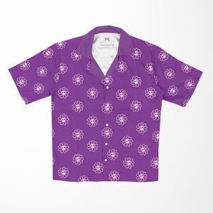 Boa Hancok Serpent All Over Brushed Hawaiian Shirt