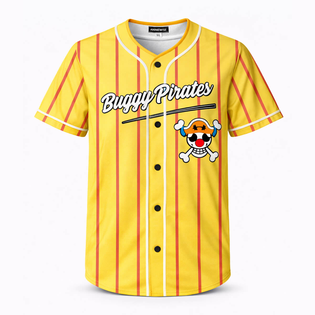 Buggy One Piece Baseballtrikot
