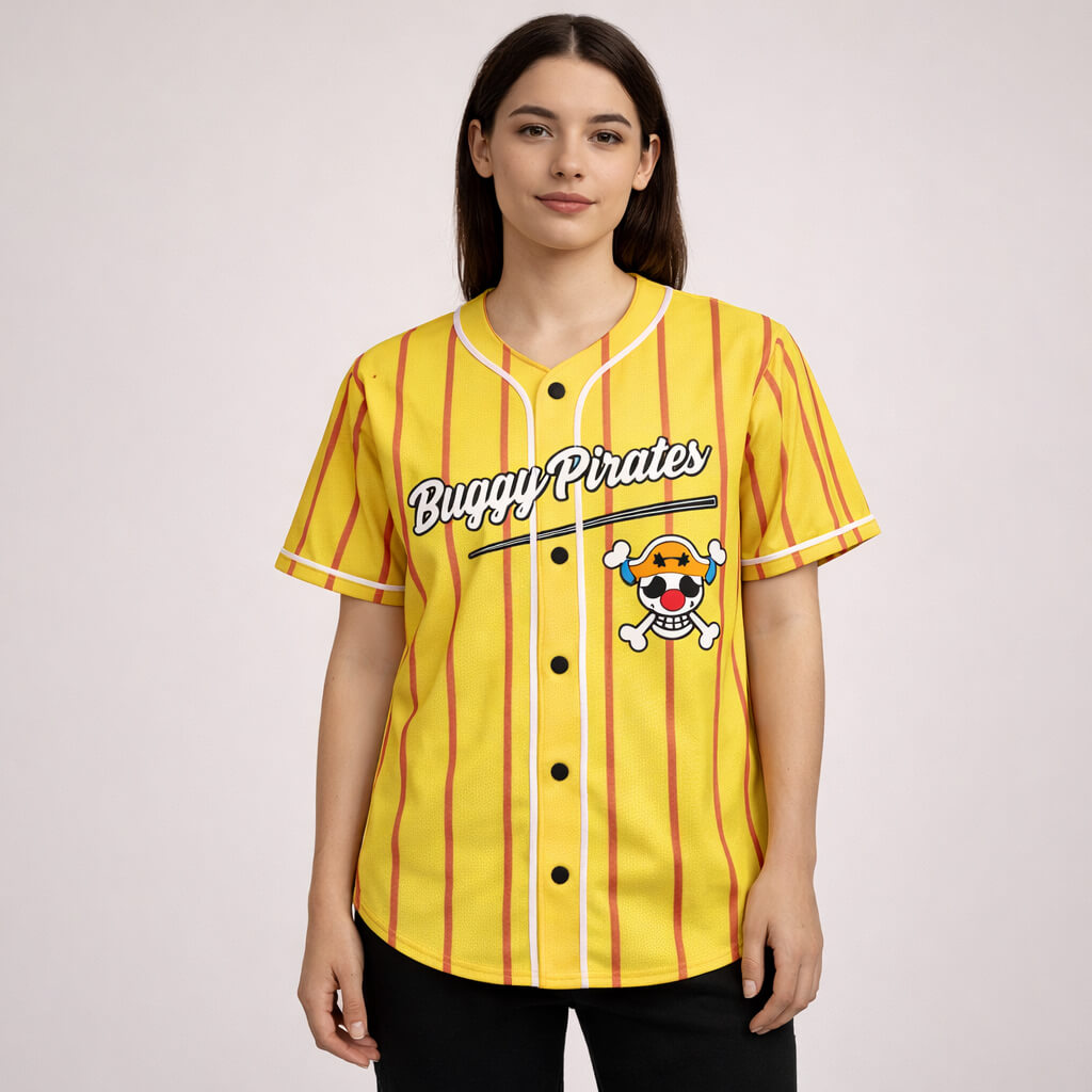 Buggy One Piece Baseballtrikot