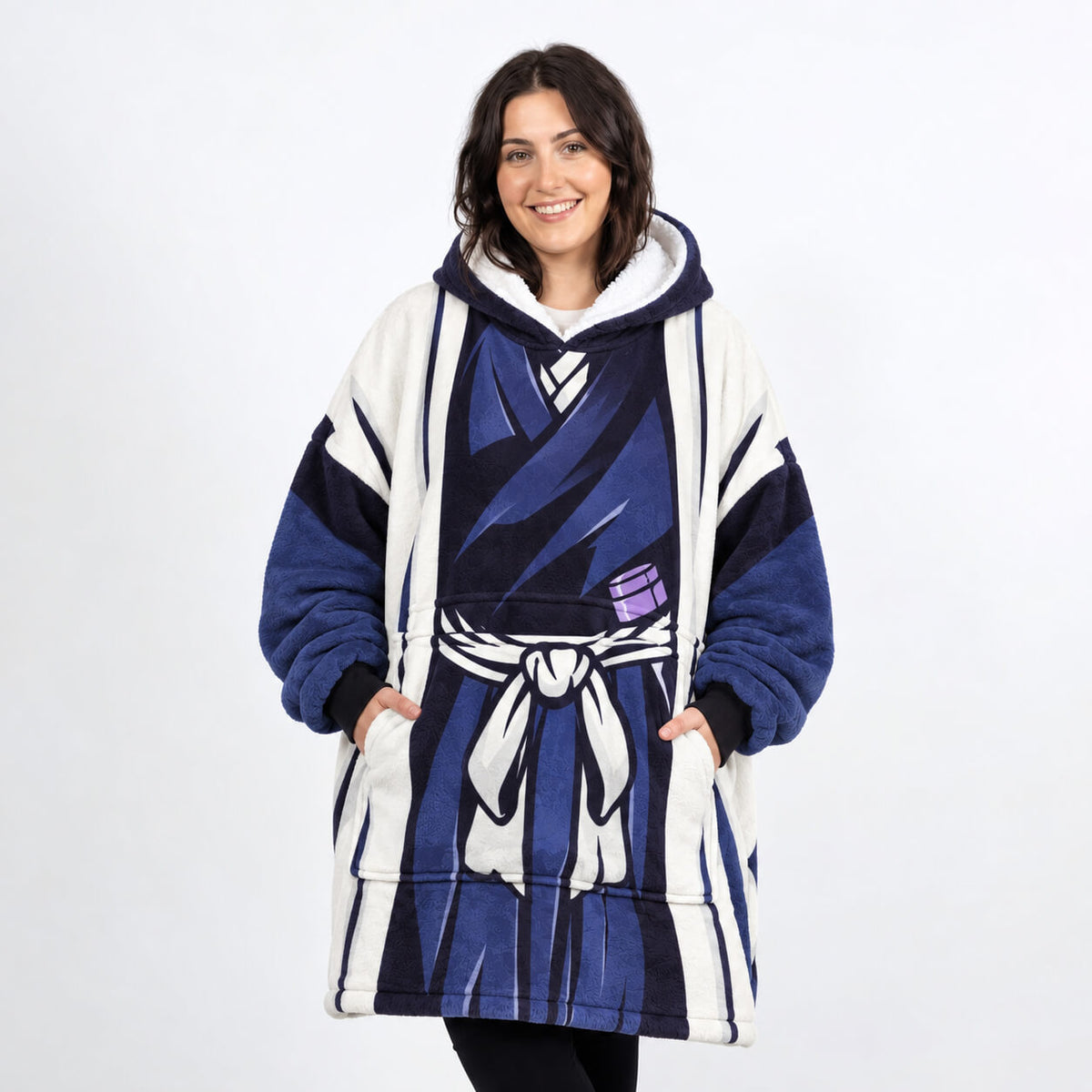 Byakuya Kuchiki Bleach Blanket Hoodie