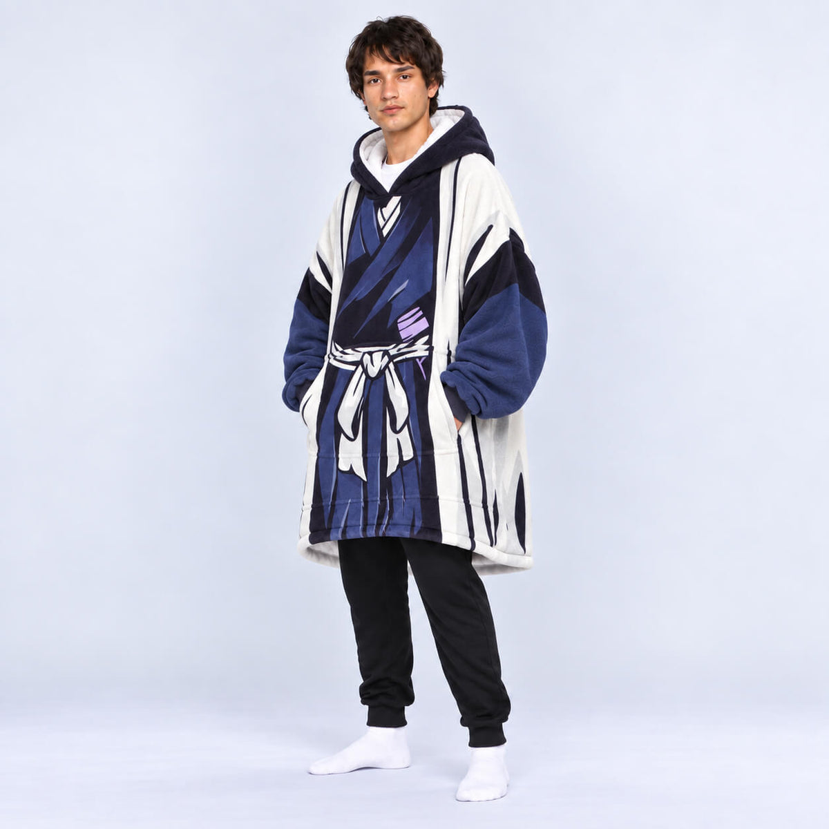 Byakuya Kuchiki Bleach Blanket Hoodie
