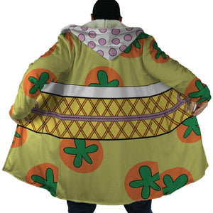 Carrot Wano Arc One Piece Hooded Cloak Coat