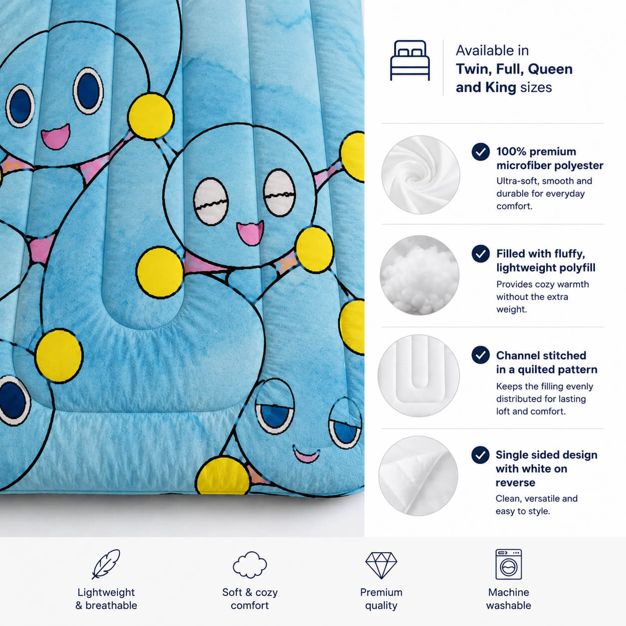 Chao Sonic Comforter Bedding