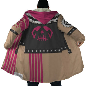 Charlotte Katakuri One Piece Hooded Cloak Coat