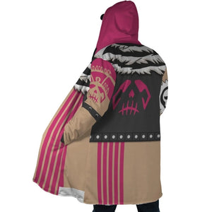 Charlotte Katakuri One Piece Hooded Cloak Coat