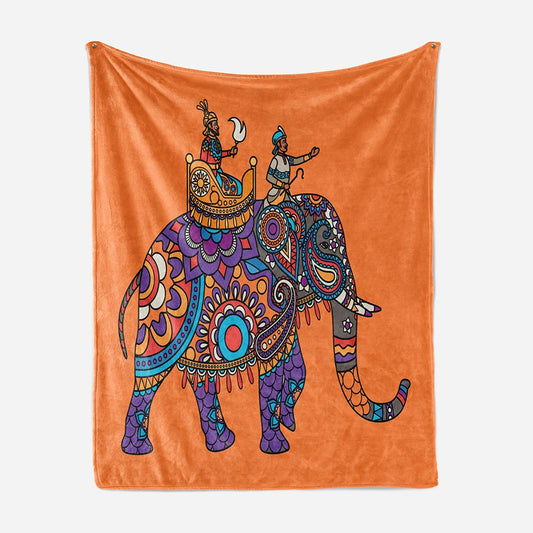 Colors of India Vintage Ethnic Royal Blanket