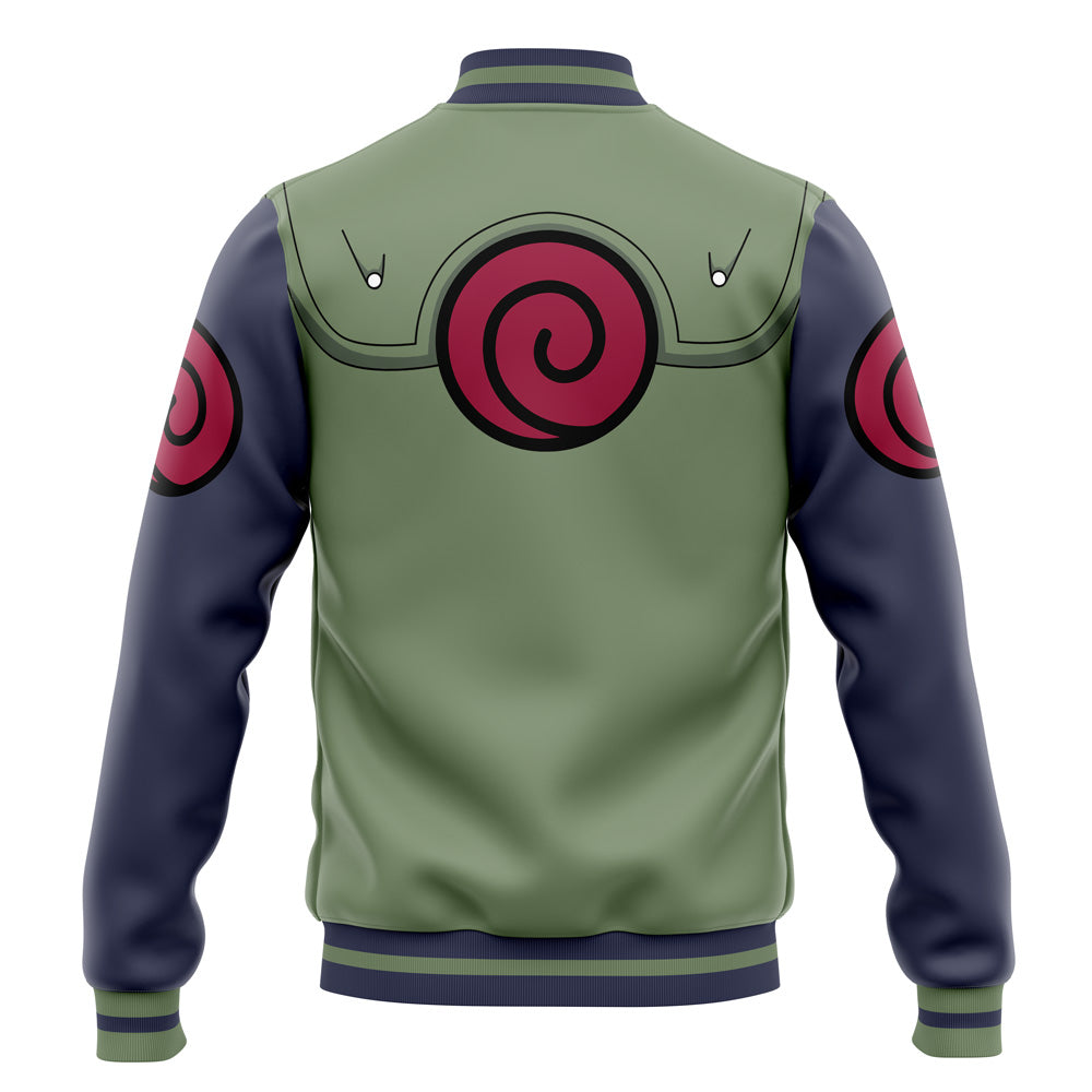 Copy Ninja Pattern Baseball Jacket